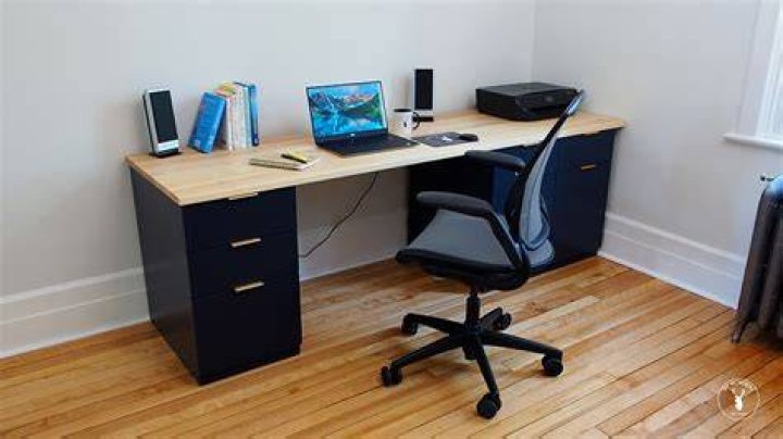 How do I sand my desk
