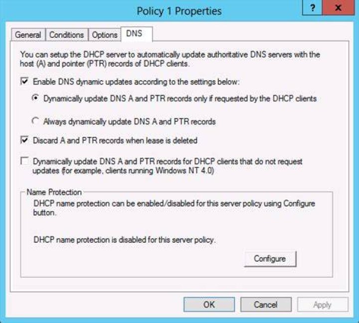 What is a DHCP policy